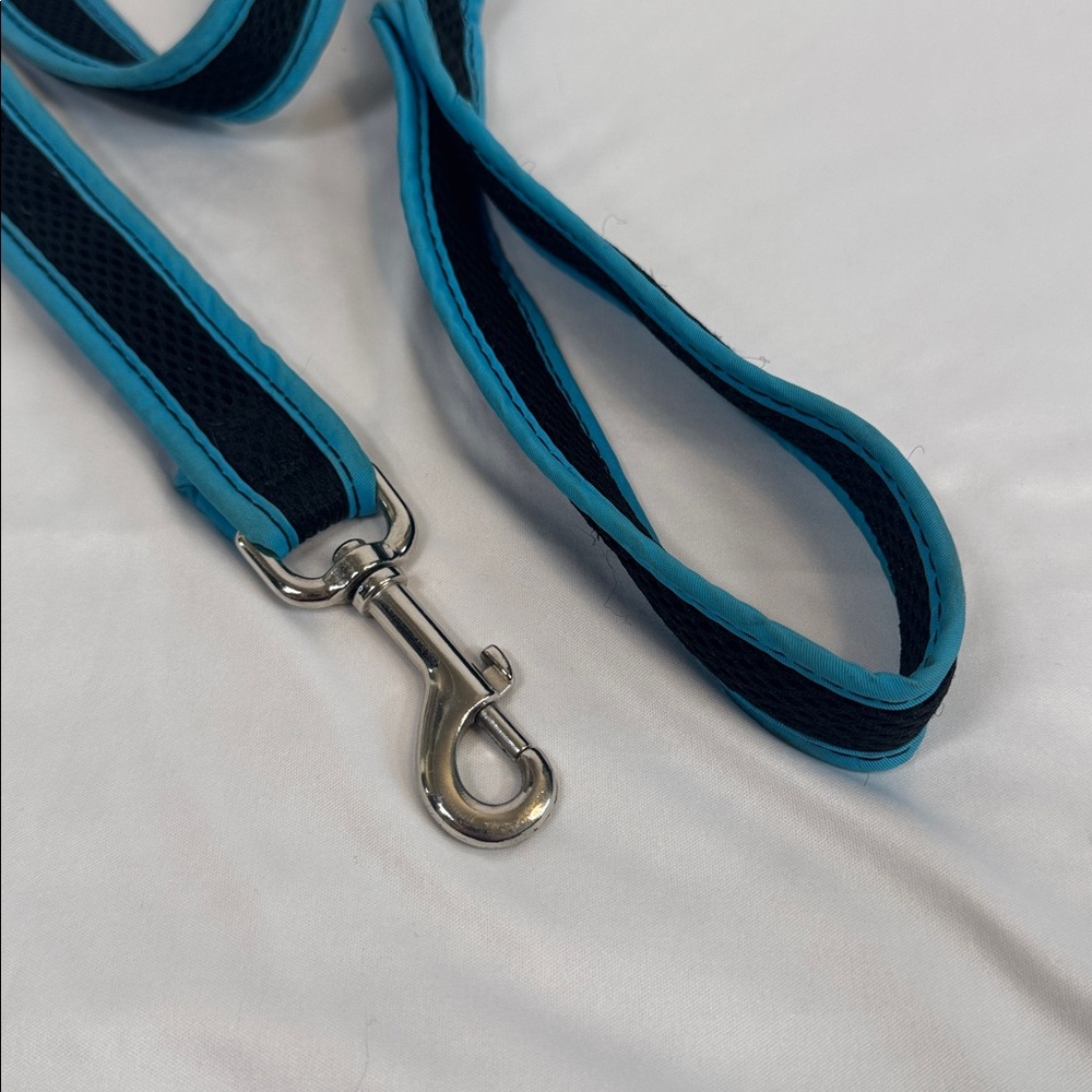 Blue and Black Dog Leash - Picture 2 of 2